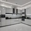 Tủ bếp gỗ công nghiệp